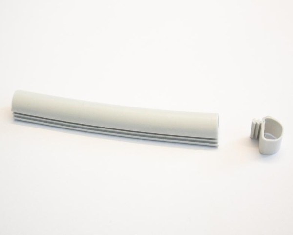 Уплотнитель Каски КР16 для дверной коробки 1 пог.метр, серый