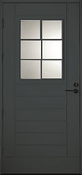 УЦЕНКА (№51) UOL13 Thermo KASKI со стеклом, серая RR23, 10*21, ЛЕВ, замок  LC200