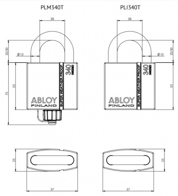    Abloy () PLM340/PLI340,  10 