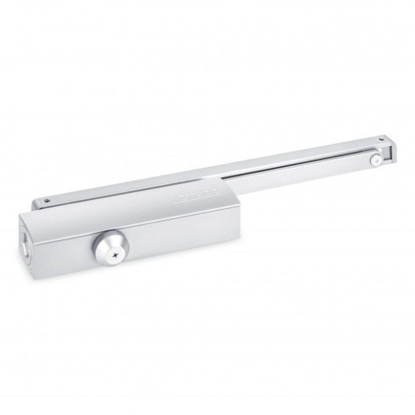 Дверной доводчик Notedo DC-025-095 SL+HO+DA+BC (белый)