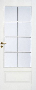 фото дверь белая филенчатая swedoor by jeld-wen style 42