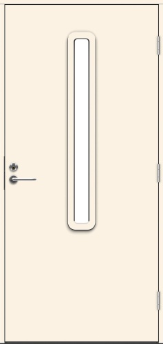 Теплая входная дверь SWEDOOR by Jeld-Wen Function Nile Eco, М10x21, Правая