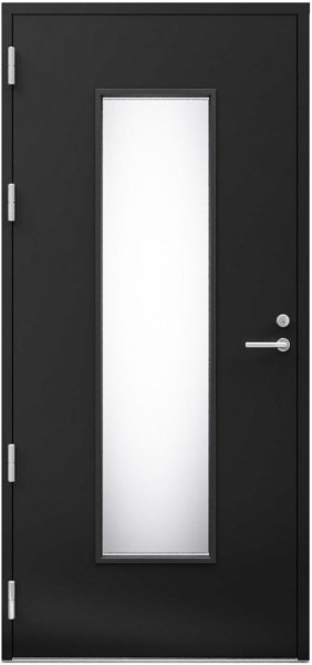 Дверь входная Kaski Salla Thermo, Белый NCS S 0502-Y, M10x21, Левая