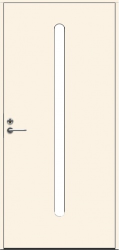 Теплая входная дверь SWEDOOR by Jeld-Wen Character Drop Eco, М10x21, Правая