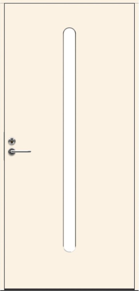 Теплая входная дверь SWEDOOR by Jeld-Wen Character Drop Eco, М10x21, Правая