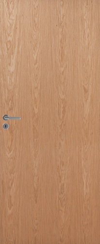 Дверь массивная SWEDOOR by Jeld-Wen Stable 401, шпонированная, М9x21, Шпон - черный, вертикальный