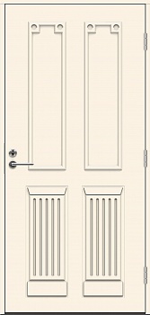 фото теплая входная дверь swedoor by jeld-wen classic casella eco