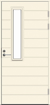 фото теплая входная дверь swedoor by jeld-wen function f1893 w22