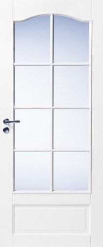 Дверь белая массивная SWEDOOR by Jeld-Wen Craft 114 М9x21,  Правая