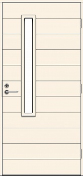 фото теплая входная дверь swedoor by jeld-wen function fundy eco