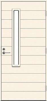 фото теплая входная дверь swedoor by jeld-wen function fundy eco