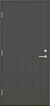 Дверь входная Kaski VO2, тёмно-серая