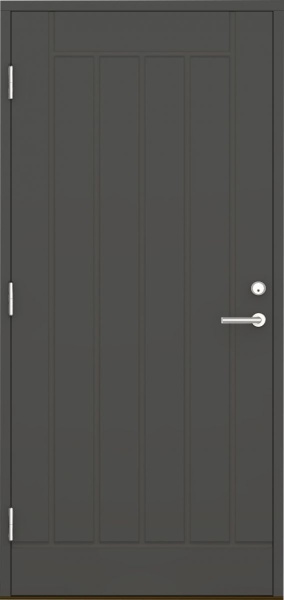 Дверь входная Kaski VO2, белая