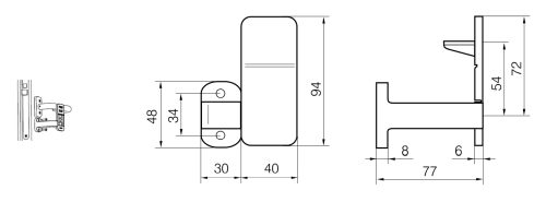 Блокиратор-пломбиратор ABLOY® EH900