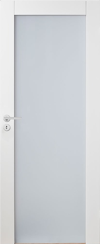 Дверь белая массивная SWEDOOR by Jeld-Wen Unique 500, M7x21, Правая