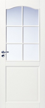 фото дверь белая массивная swedoor by jeld-wen craft 111