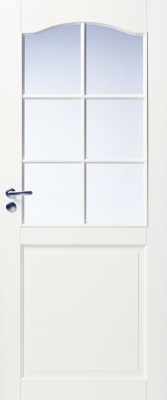фото дверь белая массивная swedoor by jeld-wen craft 111