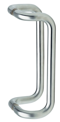  Ручка-скоба Abloy (Аблой) INOXI 138-25/300-400-600, 300 мм, K (одностороннее сквозное крепление)