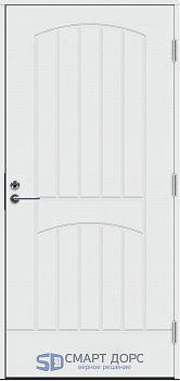 Теплая входная дверь SWEDOOR by Jeld-Wen Function F2000 Eco, белая