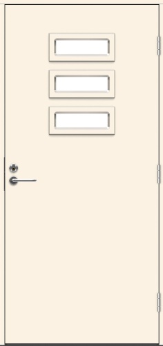 Теплая входная дверь SWEDOOR by Jeld-Wen Function Carribean Eco, М10x21, Правая