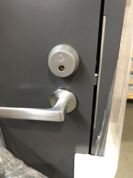 Цилиндр AMSEC AMS001C ключ / поворотная кнопка, матовый хром