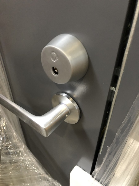 Цилиндр AMSEC AMS001C ключ / поворотная кнопка, матовый хром