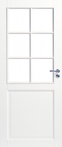 Дверь белая массивная SWEDOOR by Jeld-Wen Craft 102 М8x21, Левая