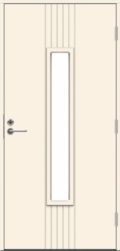 Теплая входная дверь SWEDOOR by Jeld-Wen Function Azov Eco, М10x21, Правая