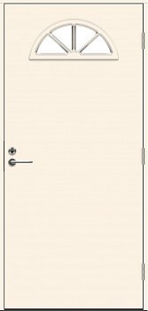 фото теплая входная дверь swedoor by jeld-wen classic berlioz eco