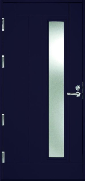 UOL12 Thermo KASKI со стеклом, Чёрная, Опция MUSTA 10*21, ЛЕВАЯ, 8765