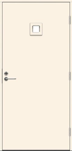 Теплая входная дверь SWEDOOR by Jeld-Wen Function Erie Eco, М10x21, Правая