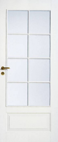 Дверь белая филенчатая SWEDOOR by Jeld-Wen Style 42,  М8x21,  Левая