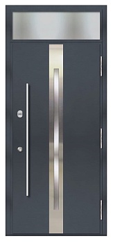 Тёплая входная дверь с терморазрывом НОРД 85 Термико НС-41К26А, размер 2210*1000*135, правая
