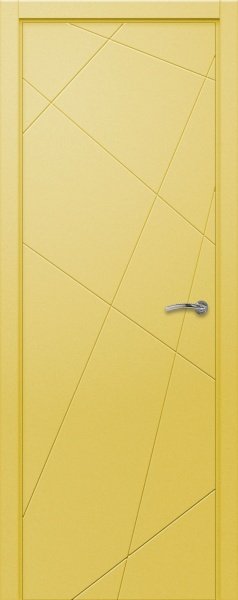 Дверь Капелли Multicolor Ф7A, M7x21, RAL1018 - жёлтый