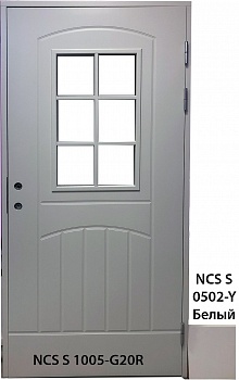   swedoor by jeld-wen  f2000 w71 ncs s 3005-r80b 10*21 