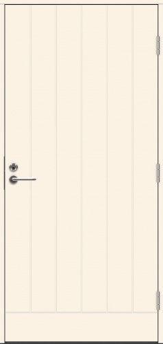 Теплая входная дверь SWEDOOR by Jeld-Wen Function Barents Eco, М10x21, Правая