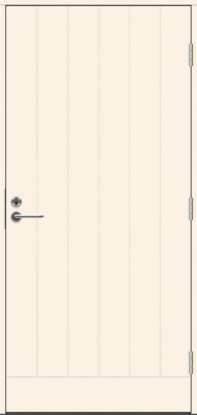 Теплая входная дверь SWEDOOR by Jeld-Wen Function Barents Eco, М10x21, Правая
