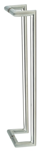  Ручка-скоба Abloy (Аблой) INOXI 138S-25/400-600, 400 мм, K (одностороннее сквозное крепление)