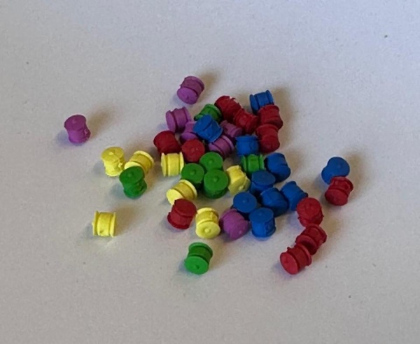 Цветная вставка ключа ABLOY PROTEC/PROTEC2 – красная