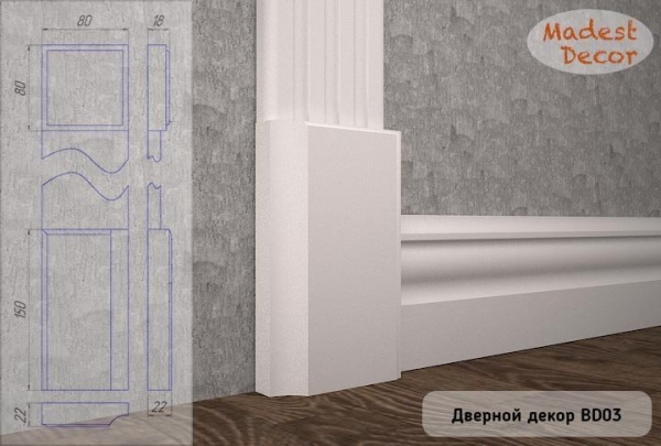 Дверной декор BD03 фотография