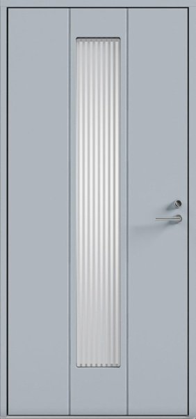 Дверь входная Kaski Future Mimosa Thermo, Белый NCS S 0502-Y, 10*21, левое