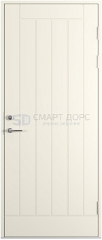 Дверь наружная деревянная ScanDo 01, белая