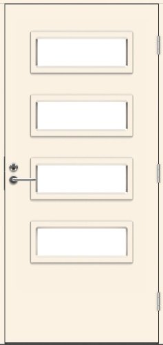 Теплая входная дверь SWEDOOR by Jeld-Wen Function Elbe Eco, М10x21, Правая