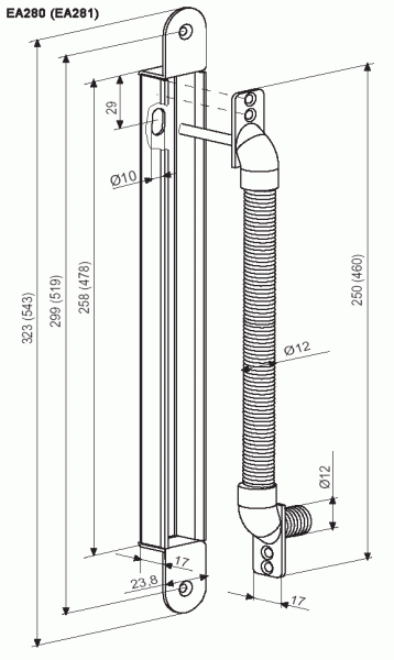 Кабелепроход Abloy (Аблой) EA281