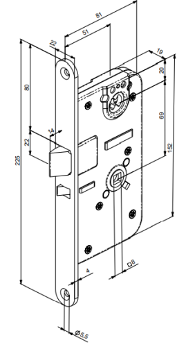  ABLOY  LE183 ONE FIT