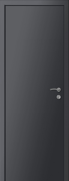 Дверь Капелли Multicolor ДГ, M8x21, RAL7021 - Black grey
