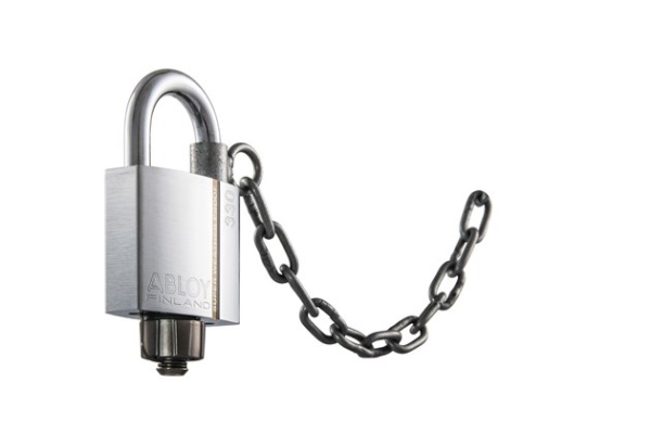 Всепогодный навесной замок Abloy (Аблой) PLM330, дужка 8 мм, 25 мм, T-Protec-2 (1.97 млрд. вариантов ключа)