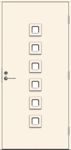 Теплая входная дверь SWEDOOR by Jeld-Wen Function Arafura Eco, М10x21, Правая