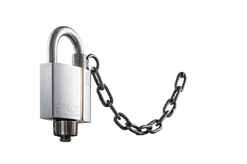 Всепогодный навесной замок Abloy (Аблой) PLM330/PLI330, дужка 8 мм