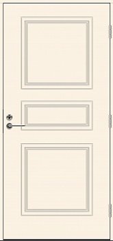 фото теплая входная дверь swedoor by jeld-wen classic puccini eco